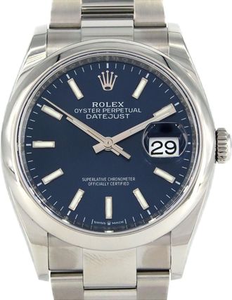 Rolex Datejust Stainless Steel Wristwatch (Pre-Owned)