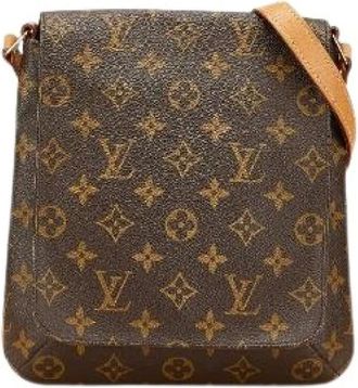 Louis Vuitton Pre-owned Cross Body Bags, female, Brown, Size: ONE SIZE Pre-owned Canvas louis-vuitton-bags