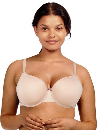 Chantelle Womens C12410 Basic Invisible T Shirt Bra - Pink Polyamide - Size 36A