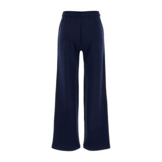Polo Ralph Lauren Rechte joggingbroek - Dames - Broeken - Blauw - Maat: XS Katoen