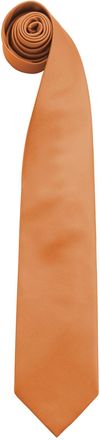 Premier Heren Kleuren Gewone mode / Business Tie (Pakket van 2) (Oranje)