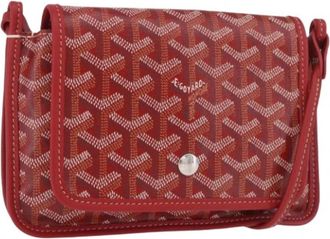 Goyard Pre-owned Vintage Schoudertas - Dames - Vintage Schoudertas - Rood - ONE Size - Leer - Vintage