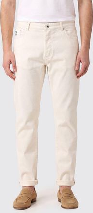 Brunello Cucinelli Jeans straight fit in denim di cotone stretch