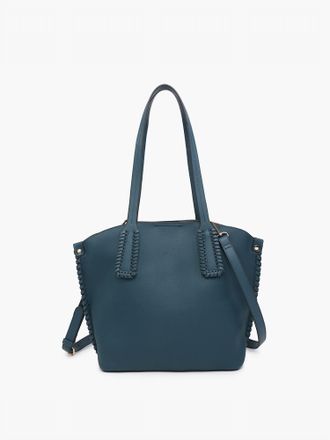 Jen & Co. Womens Micah Whipstitch Tote Bag In Peacock