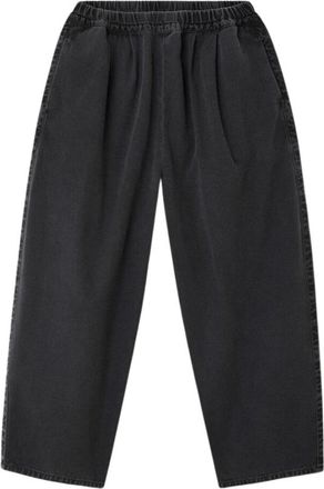 American Vintage Jazy Wide Broeken - Dames - Wijde Broeken - Zwart - L - Denim - Broeken