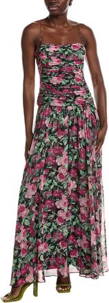 Emanuel Ungaro Dylan Printed Maxi Dress