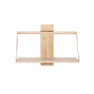 Andersen Furniture Wood Wall H&auml;ngeregal, 45 x 20 x H 32 cm, Eiche