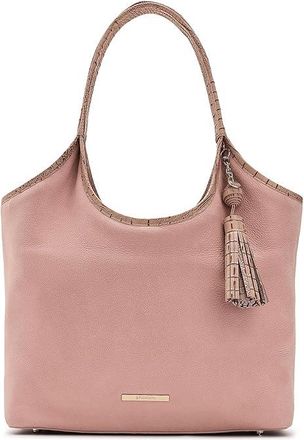 Brahmin Melora Tote Womens Handbags Blush Adrift, Leather