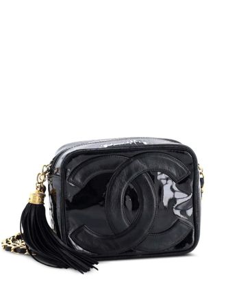 Chanel CC Camera Bag Patent Mini crossbody bag - Nero