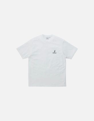Gramicci Mens Gramicci One Point Logo T-Shirt - White - Size: 42
