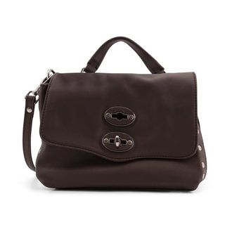 Zanellato Handbags, female, Brown, Size: ONE SIZE Twist-lock Flap Handbag