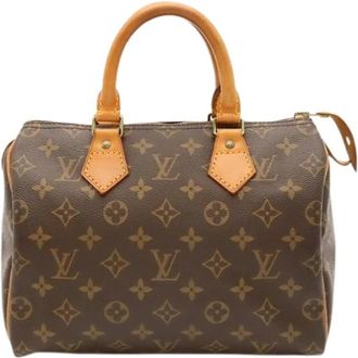 Louis Vuitton Pre-owned Speedy 25 Handtas - Dames - Vintage Handtas - Bruin - ONE Size - Vintage