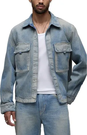 Hudson Denim Shirt Jacket in Tulum at Nordstrom, Size Xx-Large