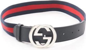 Gucci Pre-owned Belts, female, Multicolor, Size: ONE SIZE Pre-owned Leather Belt
