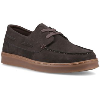 Hush Puppies Madden Leren Heren Chocolade Bootschoenen