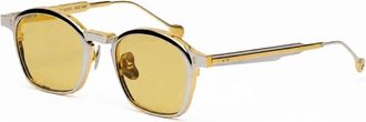 Massada Koios 9758 - unisex - Zonnebrillen - Geel - ONE Size - Accessoires