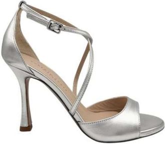 Roberto Festa Milano Sandalen met hoge hak - Dames - Sandalen met hakken - Grijs - 40 EU - Leer - Schoenen