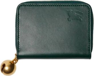 Burberry EKD Leather Zip Wallet