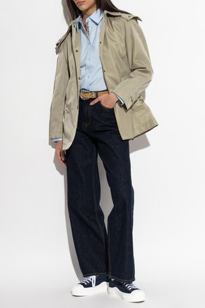 Burberry Trench Coat Tilgate, Womens, Green