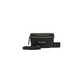 Valentino Cross Body Bags, female, Black, ONE SIZE, Black Shoulder Bag with Zip Pocket