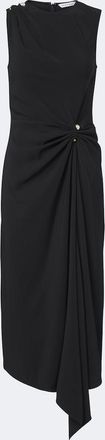 Veronica Beard Vestido midi Freja adornado