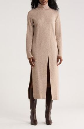 By Design Brenda Turtleneck Maxi Dress in Tapioca Heather at Nordstrom Rack, Size X-Small