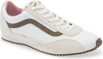 Vans Premium Super Lowpro Trainer in Pig Suede White at Nordstrom, Size 6.5