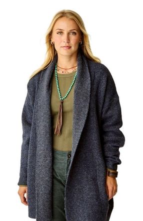 Carve Designs Priya Topper in Navy Heather at Nordstrom, Size Xx-Small