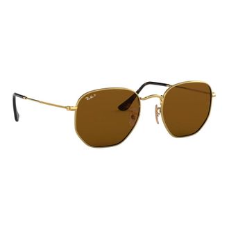 Ray-Ban Herenogen Acetaat Zonnebrillen Collectie - Heren - Zonnebrillen - Geel - 51 MM - Accessoires