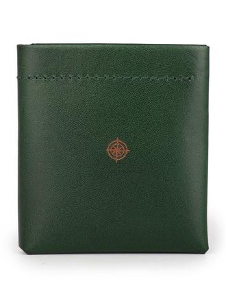 OLD TREND Celosia Genuine Leather Bi Fold Wallet in Kale at Nordstrom