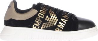 Emporio Armani X4X264Xm 042Nero - Heren - Sneakers - Zwart - 41 1/2 EU - Schoenen
