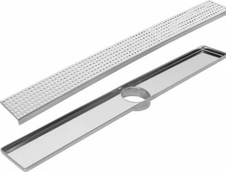 Dakota Canal De Ducha Magnum Inox 316l Cuadro - Varias Medidas (600 A 1000 Mm) Tama&ntilde;o: 70 Cm