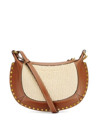 Isabel Marant Womens Oskan Moon Bag In Cognac