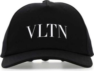 Valentino Garavani Black Classic Baseball Cap