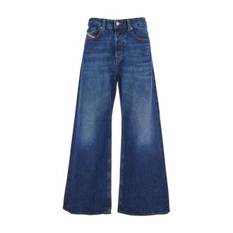 Diesel Dames, Jeans, Blauw, Maat: W28 Katoen