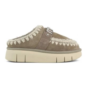 Mou Dames, Schoenen, Grijs, Maat: 39 EU Wol