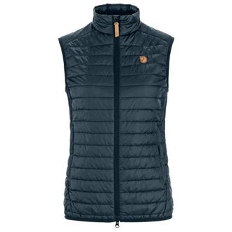 Fj&auml;llr&auml;ven Abisko Padded Vest Kunstfasergilet f&uuml;r Damen | blau