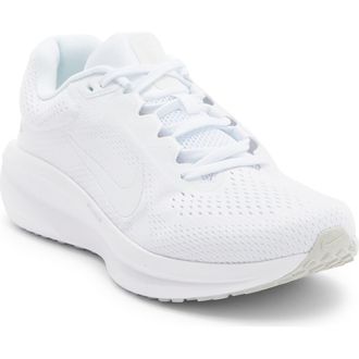 Nike Air Winflo 11 Running Shoe in 100 White/white at Nordstrom Rack, Size 9.5