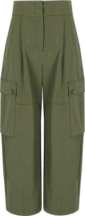 Weekend by Max Mara PANTALONE CARGO AQUILA VERDE MAX MARA WEEKEND