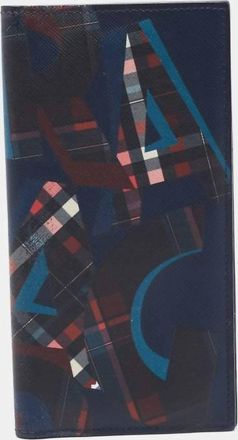 Ferragamo Geometric Print Bi-Fold Long Wallet In Multicolor