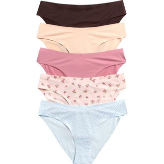 Honeydew Intimates Assorted 5-Pack Hipster Briefs in Basics 1 Colors at Nordstrom Rack, Size X-Large