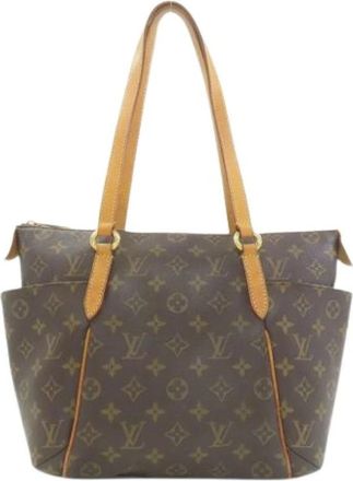 Louis Vuitton Pre-owned Vintage Monogram Tote Bag - Dames - Vintage Shopper - Bruin - ONE Size - Vintage