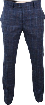 PAUL ANDREW Harvey Tweed Check Trousers