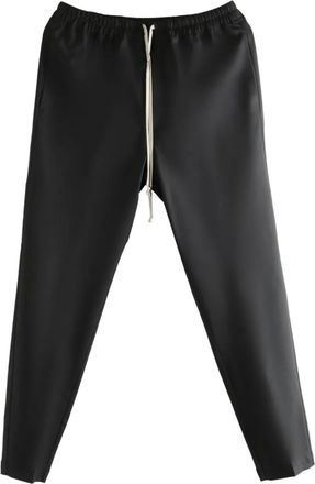 Rick Owens Pantaloni con coulisse - Nero