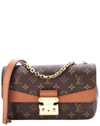 Louis Vuitton Brown Monogram Canvas & Leather Marceau (Authentic Pre-Loved)