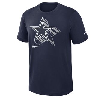 Nike Dallas Cowboys Slub Nike Mens Dri-FIT NFL T-Shirt in Blue | 034941S7RD-3TJ