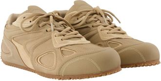 Axel Arigato Mens Slow Runner Sneaker Beige Calfskin