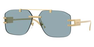 Versace VE2275 100280 Mens Sunglasses Gold Size 60