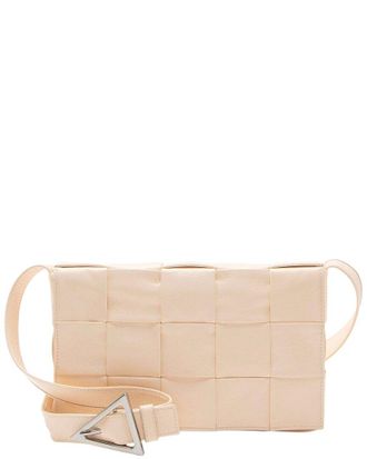 Bottega Veneta Paper Calfskin Cassette Crossbody (Authentic Pre-Loved)