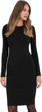 Pinko Korte Jurken - Dames - Kleedjes - Zwart - XS - Leer - Kleedjes